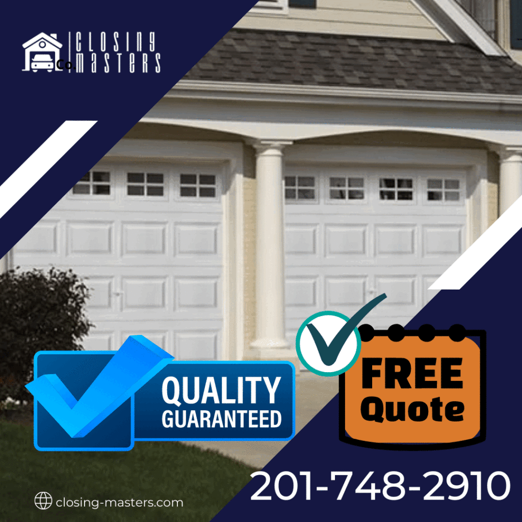 Closing Masters Garage Door: Quality You Can Always Trust