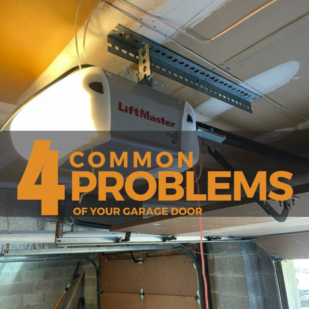 Garage Door Troubleshooting: Unveiling the Four Most Common Issues