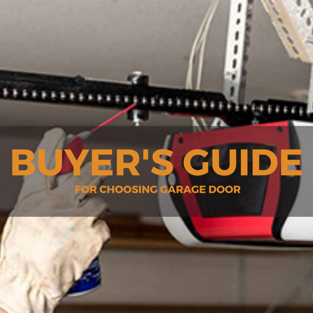 Choosing the Right Garage Door Opener: Buyer’s Guide