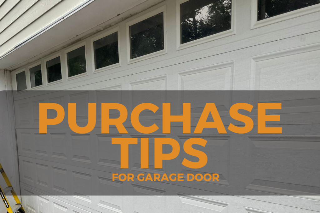 Garage Door Buying Guide: Expert Tips for Your First Purchase